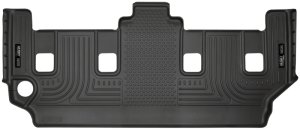 Chrysler Town & Country Floor Liner - Rear - 3rd Row - Husky Liners - WeatherBeater - Black - `08-`12